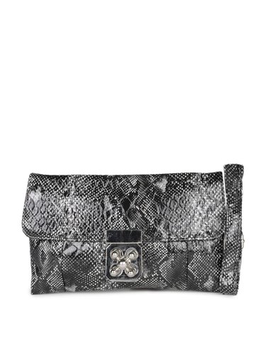 Mod'acc Women Black Clutch